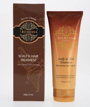 Richenna Clinic Gold Scalp & Hair Treatmen... Made in Korea